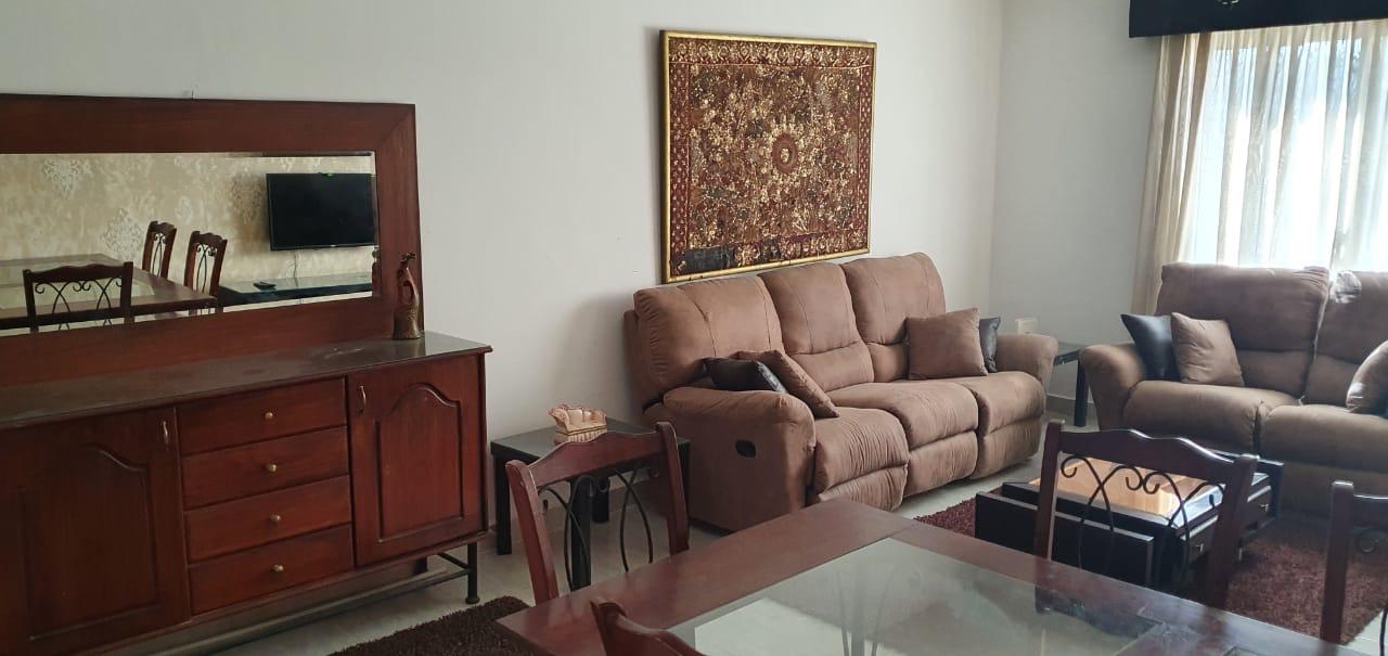 شقة في الرحاب 131 م2 للإيجار مفروش 35,000 ج 